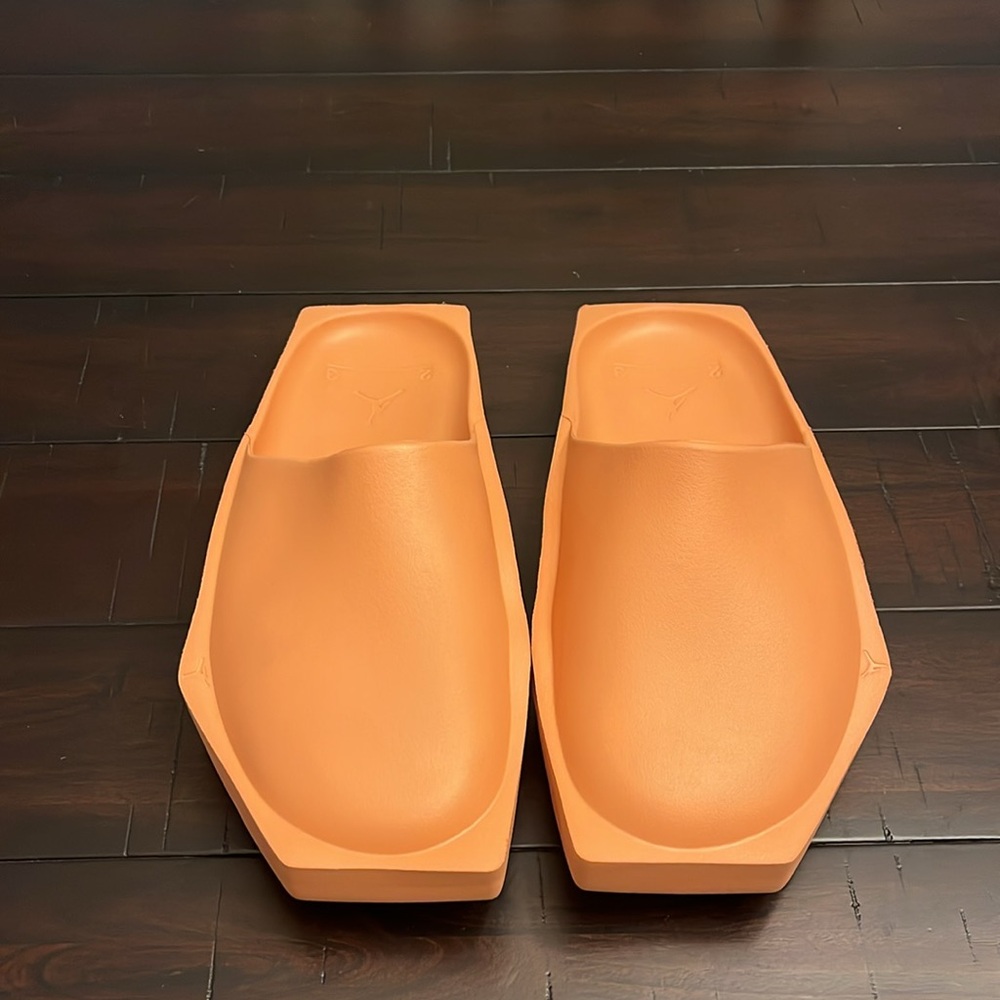 Nike Air Jordan Hex Slides Sandals Shoes DX6405 201 Amber Brown Womens Size 8 - Picture 6 of 12
